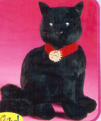 1997 Sabrina the Teenage Witch Salem handheld game talking Black cat cast spells 
